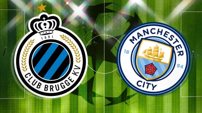 Formacionet startuese: City kërkon triumfin në udhëtim te Club Brugge