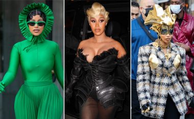 Të gjitha pamjet ikonik të Cardi B gjatë Javës së Modës në Paris