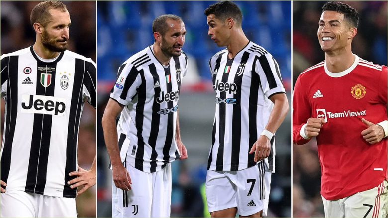 Chiellini: Ronaldo mendoi për të tashmen, jo për të ardhmen – do të ishte më mirë të largohej më herët