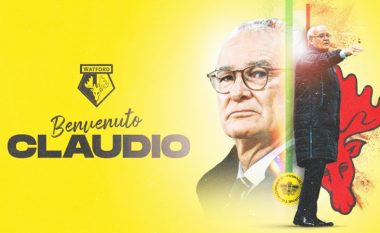 Claudio Ranieri zyrtarizohet si trajner i Watfordit