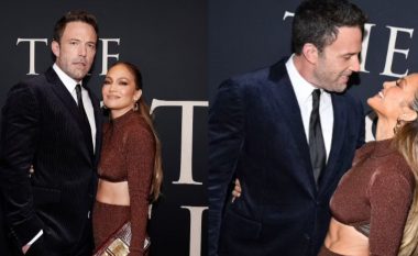 Jennifer Lopez dhe Ben Affleck të pandashëm, shkëlqejnë në premierën e filmit të fundit të aktorit “The Last Duel”