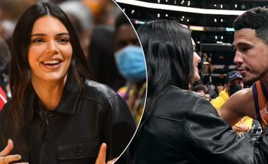 Kendall Jenner plot stil dhe elegancë në mbështetjen e të dashurit të saj Devin Booker gjatë ndeshjes së basketbollit