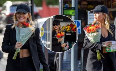 Rita Ora fotografohet rrugëve të Londrës pas rikthimit nga Amerika, tërheq vëmendje me dukjen e thjeshtë