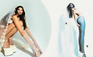 Kendall Jenner vishet me kostumin e nuses kufomë për Halloween
