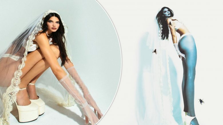 Kendall Jenner vishet me kostumin e nuses kufomë për Halloween
