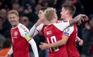 Danimarka me rekord të qind për qind siguron kualifikimin në “Katar 2022”