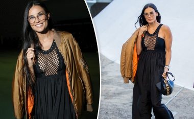 Demi Moore shfaqet me veshje të rehatshme në Javën e Modës në Paris