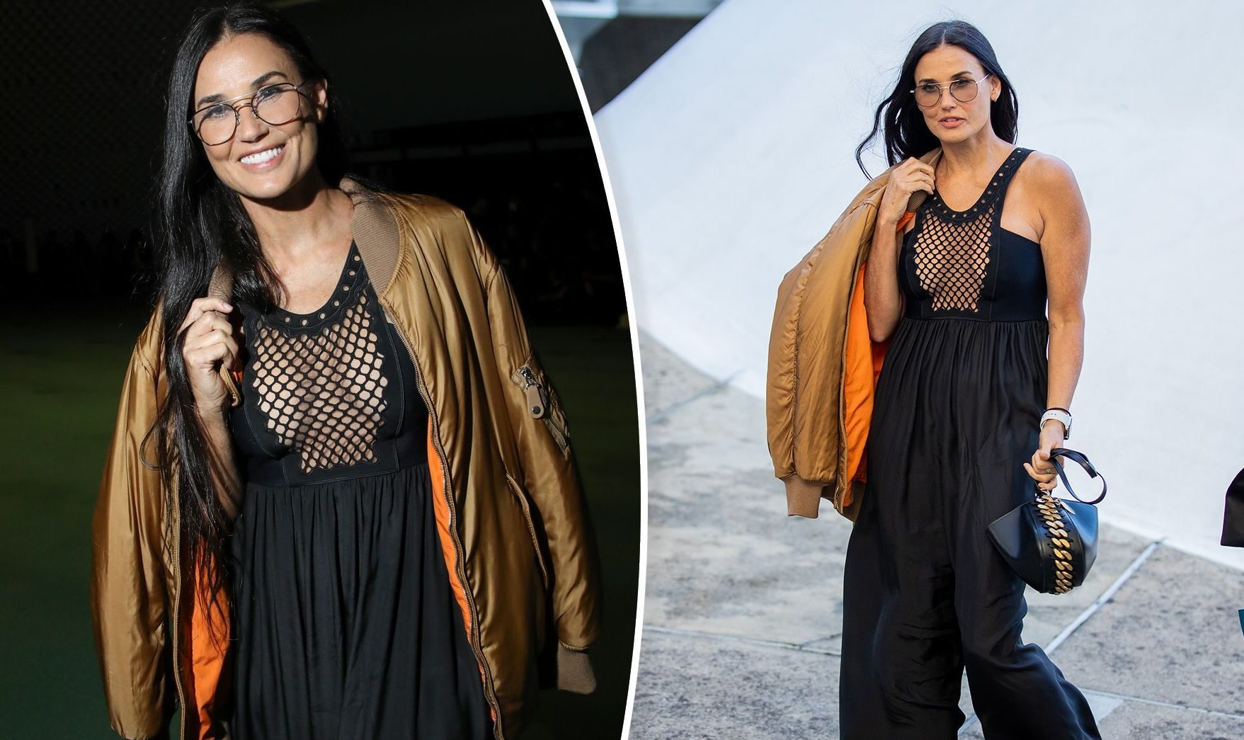 Demi Moore shfaqet me veshje të rehatshme në Javën e Modës në Paris