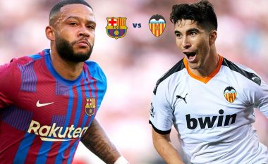 Barcelona – Valencia, formacionet e mundshme të derbit të javës në La Liga