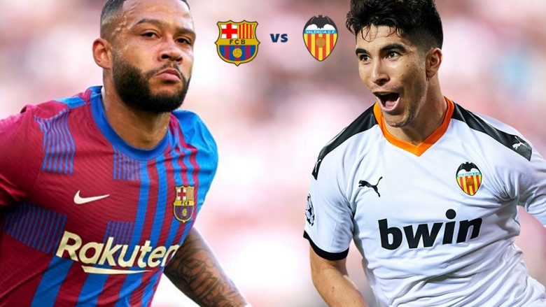 Barcelona – Valencia, formacionet e mundshme të derbit të javës në La Liga