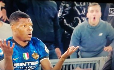 Mbrojtësi i Interit, Dumfries u abuzua në baza racore nga tifozi i Lazios