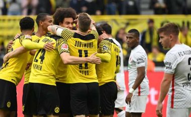 Andi Zeqiri nuk i mjafton Augsburgut, Borussia Dortmund merr fitoren e pestë në kampionat