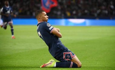 Kylian Mbappe vazhdon me formën e mirë në Ligën e Kampionëve, shënon që në start të ndeshjes