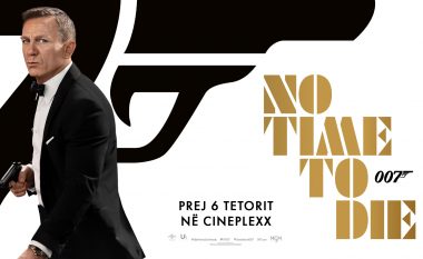 Filmi i shumëpritur i agjentit James Bond – No Time to Die, impresionon kritikët e filmit dhe thyen rekorde në arkat filmike, nga 6 tetori nis të shfaqet edhe në Cineplexx