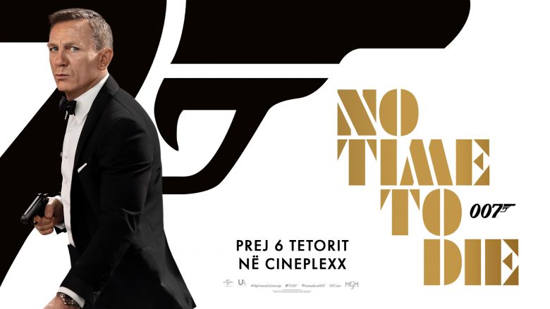 Filmi i shumëpritur i agjentit James Bond – No Time to Die, impresionon kritikët e filmit dhe thyen rekorde në arkat filmike, nga 6 tetori nis të shfaqet edhe në Cineplexx
