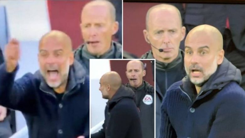 Mike Dean përtyp çamçakëz, ndërsa Pep Guardiola zemërohet për ndërhyrjen e James Milner