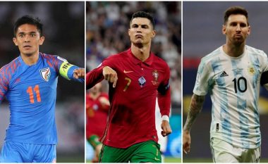 Kush është Sunil Chhetri, golashënuesi indian që po konkurron me Leo Messin dhe Cristiano Ronaldon