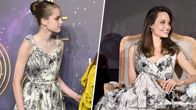 Vajza e Angelina Jolie, Shiloh, merr hua fustanin e saj Dior për premierën e “Eternals”