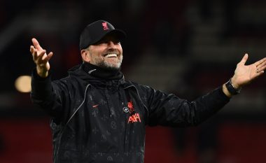 Pesë gola, ndeshje e çmendur dhe lëndimet e lojtarëve - Klopp i analizon detajet e fitore së Liverpoolit në Old Trafford