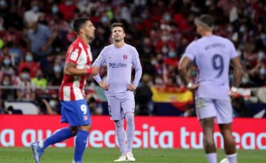 Pique shpërthen pas humbjes nga Atletico: Edhe po të luanim tri orë nuk do të shënonim, problemet tona i sheh edhe një i verbër