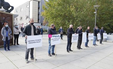 Sërish protestojnë punëtorët e Lotarisë së Kosovës, kërkojnë ndryshimin e Ligjit dhe marrjen e pagave