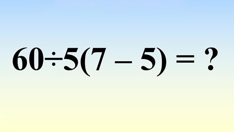 Problem matematikor: Njerëzit nuk mund të bien dakord rreth zgjidhjes, Ju a e dini?