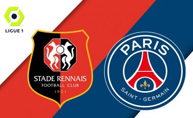 PSG përballet në udhëtim me Rennesin, formacionet zyrtare