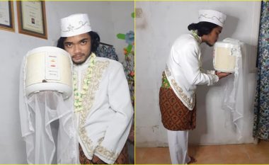 “Nuk ka partner perfekt!”: Burri indonezian martohet me tenxheren e orizit – shkurorëzohet katër ditë më vonë