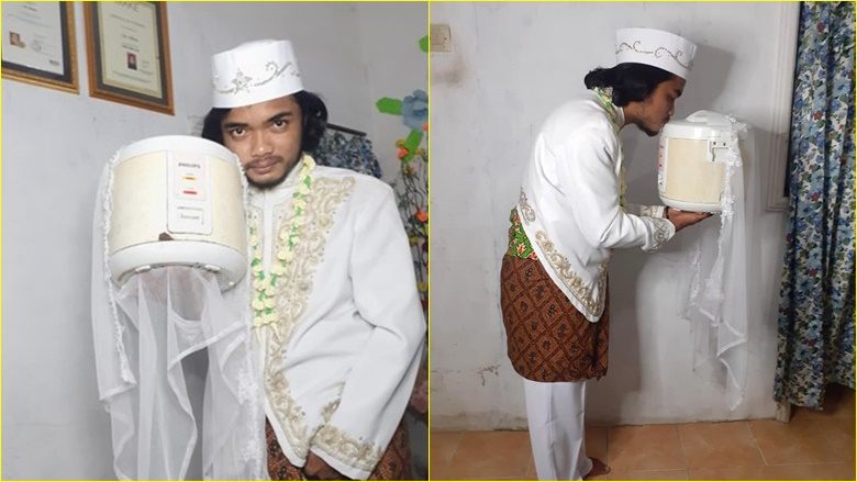 “Nuk ka partner perfekt!”: Burri indonezian martohet me tenxheren e orizit – shkurorëzohet katër ditë më vonë