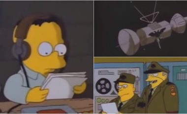 The Simpsons parashikuan 'satelitin Albania' në hapësirë!