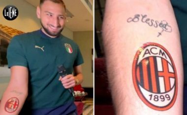 Donnarumma ka premtuar se do ta bëjë tatuazh emblemën e Milanit edhe pse u vërshëllye nga tifozët në rikthimin në San Siro