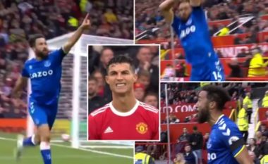 Townsend shënoi ndaj Man Utd dhe festoi me ‘Siiiuuu’, kamerat kapën reagimin e Ronaldos