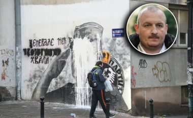 Burri që shkatërroi muralin e Ratko Mlladiqit: Më kërcënuan se do të më gjejnë dhe se e dinë kush jam