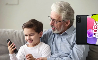 Bleja prindërve me fol n’Viber me familjarë – telefoni Samsung Galaxy A03 me zbritje 99.50 EURO!