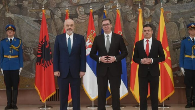 Vuçiq e pret Ramën dhe Dimitrovin, presidenti serb e quan vendim historik iniciativën e “Open Balkan”