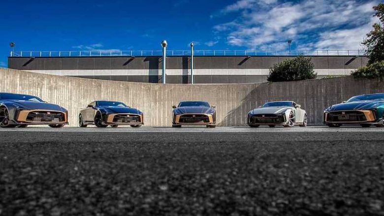 Pesë nga 50 veturat e planifikuara të Nissan GT-R50 i janë dorëzuar blerësve