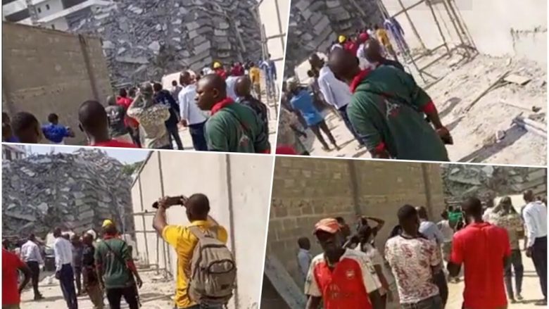 Pamje rrëqethëse nga Nigeria, shembet ndërtesa 21-katëshe – mbi 50 persona ngecin nën rrënoja