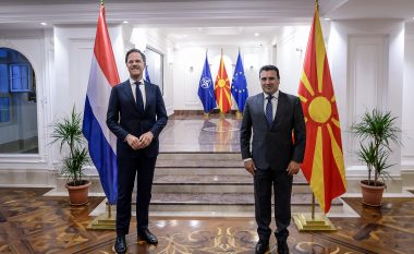 Zaev-Rutte: Në dhjetor ka një dritare kyçe për integrim të Maqedonisë së Veriut