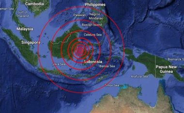 Tërmeti me magnitudë 5.8 shkallësh godet Indonezinë