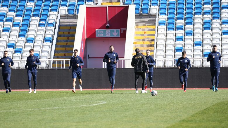 Kosova mbanë stërvitjen e radhës para ndeshjes me Greqinë