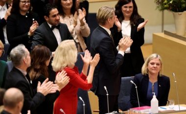 Dha dorëheqje disa orë pasi u bë gruaja e parë kryeministre në Suedi, Andersson tregon arsyet pse e mori këtë vendim
