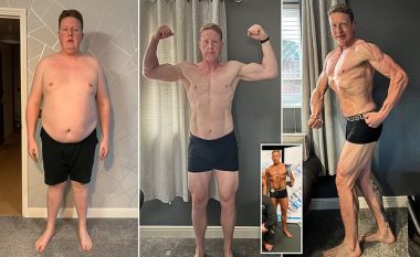 Transformim i jashtëzakonshëm, kishte 165 kilogramë dhe brenda 23 muajve arriti t’i humb 95 – sot është bodybuilder i suksesshëm