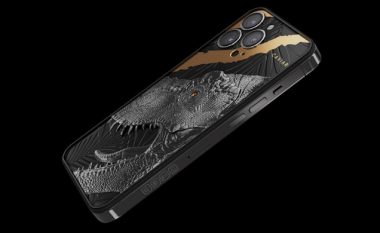 Prezantohet iPhone 13 Pro Max që kushton 9,150 dollarë me dhëmb T-Rex 80 milionë vjeçar