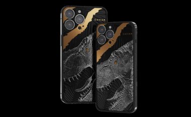 Caviar shet iPhone 13 Pro me fragment të dhëmbit të tiranosaurit