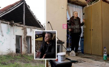 Në shtëpi të huaj e në kushte të mjerueshme jetese, rrëfimi i 69-vjeçares nga Vitia e cila thotë se burri i vdiq nga i ftohti dhe mungesa e barnave