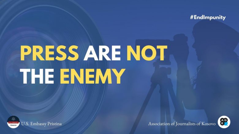 “Mediet nuk janë armiq”, kampanja e AGK-së dhe Ambasadës Amerikane në Prishtinë