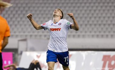 Emir Sahiti shënon në fitoren e Hajduk Split