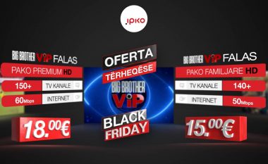IPKO sjell oferta promocionale të parezistueshme në këtë Black Friday
