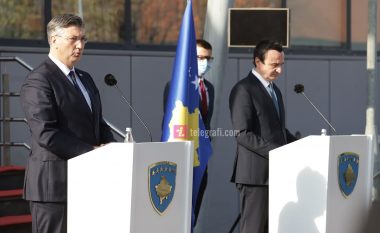 Kurti pas takimit me kryeministrin kroat Plenkoviq: Marrëdhëniet tona ekonomike janë të mira, ne mund t’i rrisim edhe më tej