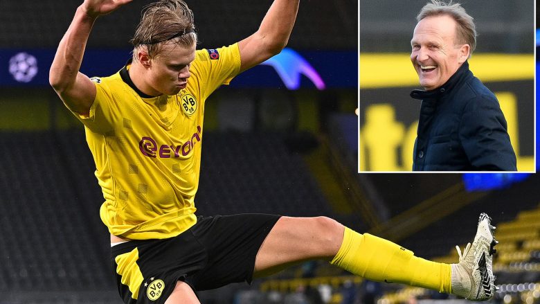 Borussia Dortmund dëshiron t’i ofrojë rinovim Haalandit, por oferta ka një ‘truk’ në lidhje me klauzolën e tij